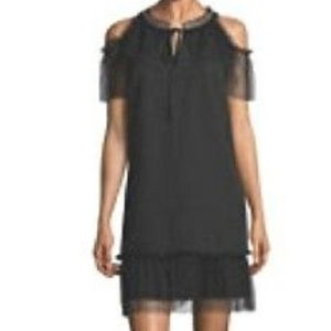 LIBBY EDELMAN Black Dress Size L